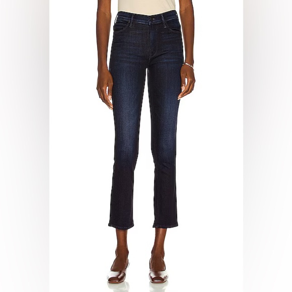 R 13 High Rise Jeans in Dark Worn N212-11